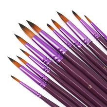 Cargar imagen en el visor de la galería, Accesorios para Pintar por Números - Set de 12 pinceles