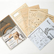 Cargar imagen en el visor de la galería, Puzzle 3D Cámara vintage