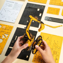 Cargar imagen en el visor de la galería, Puzzle 3D Excavadora