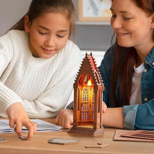 Cargar imagen en el visor de la galería, Puzzle 3D - Catedral geométrica