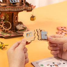 Cargar imagen en el visor de la galería, Puzzle 3D Casa del Árbol de Sakura
