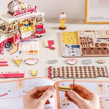 Cargar imagen en el visor de la galería, Puzzle 3D - Camión de helados de Beverly