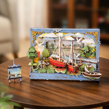 Cargar imagen en el visor de la galería, Puzzle 3D - Barcos rojos Figured'Art