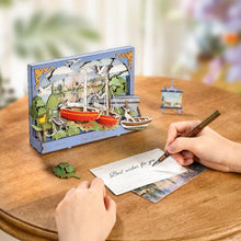 Cargar imagen en el visor de la galería, Puzzle 3D - Barcos rojos