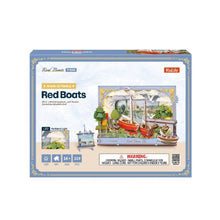Cargar imagen en el visor de la galería, Puzzle 3D - Barcos rojos