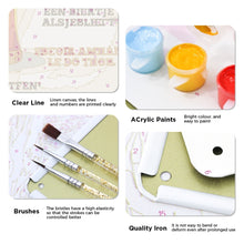 Cargar imagen en el visor de la galería, Pintar por Números Póster Metálico - Cerveza alrededor del Mundo