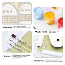 Cargar imagen en el visor de la galería, Pintar por Números Póster Metálico - Triple Explosión Cervecera