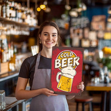 Cargar imagen en el visor de la galería, Pintar por Números Póster Metálico - Jarra de Cerveza Fría