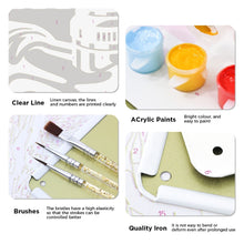 Cargar imagen en el visor de la galería, Pintar por Números Póster Metálico - Cerveza Fría en Blanco y Negro