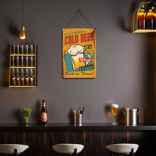 Cargar imagen en el visor de la galería, Pintar por Números Póster Metálico - Cerveza Fría para la Cena