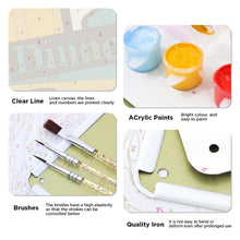 Cargar imagen en el visor de la galería, Pintar por Números Póster Metálico - Cerveza Fría para la Cena