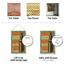 Cargar imagen en el visor de la galería, Pintar por Números Póster Metálico - Buena Cerveza con Buenos Amigos