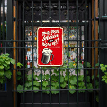 Cargar imagen en el visor de la galería, Pintar por Números Póster Metálico - Dale a tu cerebro la noche libre