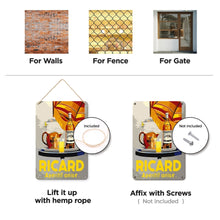 Cargar imagen en el visor de la galería, Pintar por Números Póster Metálico - Ricard Aperitivo de Anís Gris