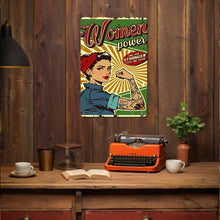 Cargar imagen en el visor de la galería, Pintar por Números Póster Metálico - Poder Femenino