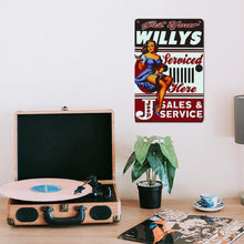 Cargar imagen en el visor de la galería, Pintar por Números Póster Metálico - Taller Willys