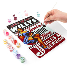 Cargar imagen en el visor de la galería, Pintar por Números Póster Metálico - Taller Willys
