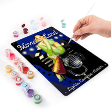 Cargar imagen en el visor de la galería, Pintar por Números Póster Metálico - Mundo del Cine