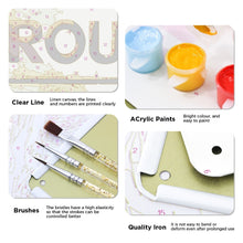 Cargar imagen en el visor de la galería, Pintar por Números Póster Metálico - Ruta 66