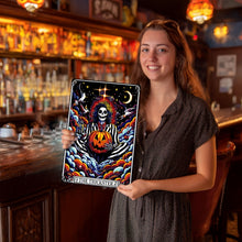 Cargar imagen en el visor de la galería, Pintar por Números Póster Metálico - El Bromista Rayas en Blanco y Negro