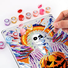 Cargar imagen en el visor de la galería, Pintar por Números Póster Metálico - El Bromista Halo y Nubes