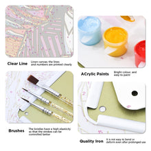 Cargar imagen en el visor de la galería, Pintar por Números Póster Metálico - El Bromista Halo y Nubes