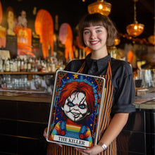 Cargar imagen en el visor de la galería, Pintar por Números Póster Metálico - La Muñeca Roja Asesina