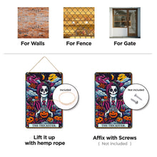 Cargar imagen en el visor de la galería, Pintar por Números Póster Metálico - El Bromista Jardín Nocturno