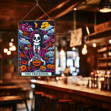 Cargar imagen en el visor de la galería, Pintar por Números Póster Metálico - El Bromista Jardín Nocturno