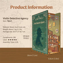 Cargar imagen en el visor de la galería, Book Nook - Agencia de Detectives de Violín