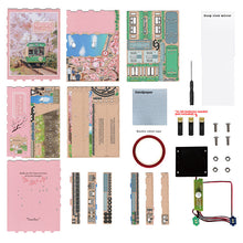 Cargar imagen en el visor de la galería, Book Nook - Viaje de Sakura