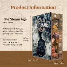 Cargar imagen en el visor de la galería, Book Nook - La Era del Vapor