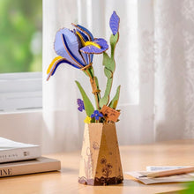 Cargar imagen en el visor de la galería, Puzzle 3D - Iris morado Figured'Art