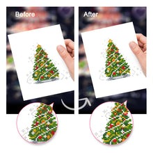 Cargar imagen en el visor de la galería, Mini Diamond Painting 15x20cm (2 piezas) - Huevos de Pascua y Árboles de Navidad