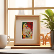Cargar imagen en el visor de la galería, Mini Diamond Painting 15x20cm (2 piezas) - Cubo Rubik y Pintura Clásica