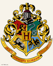 Cargar imagen en el visor de la galería, Pintar por numeros Figured'Art - Harry Potter - Escudos de Hogwarts