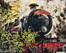Cargar imagen en el visor de la galería, Pintar por numeros Figured'Art - Harry Potter - Hogwarts Express