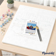 Cargar imagen en el visor de la galería, Superman con el skyline