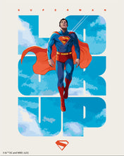 Cargar imagen en el visor de la galería, Pintar por numeros Figured'Art - Superman sobre las nubes