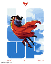 Cargar imagen en el visor de la galería, Pintar por numeros Figured'Art - Superman - Lois y Clark entre las nubes