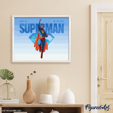 Cargar imagen en el visor de la galería, Superman volando en el cielo