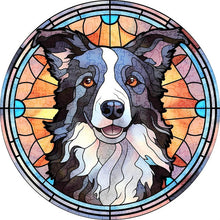 Cargar imagen en el visor de la galería, Puzzle de madera - Collie de Frontera