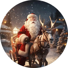 Cargar imagen en el visor de la galería, Puzzle de madera - Trineo de Santa Claus