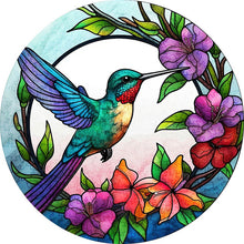 Cargar imagen en el visor de la galería, Puzzle de madera - Colibrí Primavera