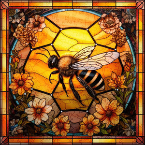 Puzzle de madera - Abeja Flor