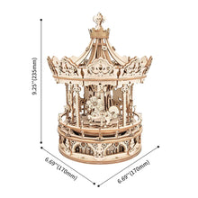 Cargar imagen en el visor de la galería, Puzzle 3D Carrusel romántico