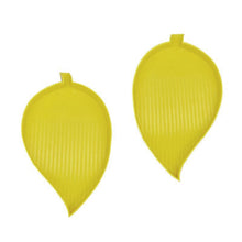 Cargar imagen en el visor de la galería, 1 Par de Bandejas Organizadoras Diamond Painting Diseño de Hoja Amarilla Accesorio