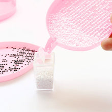 Cargar imagen en el visor de la galería, 1 Par de Bandejas Organizadoras Diamond Painting Diseño de Hoja Rosa Accesorios