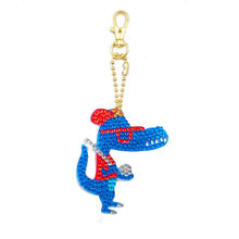 Cargar imagen en el visor de la galería, Colgante Diamond Painting Dinosaurios Cool Conjunto de 4 piezas