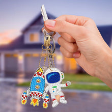 Cargar imagen en el visor de la galería, Colgante con tema del Espacio para Diamond Painting Juego de 5 piezas